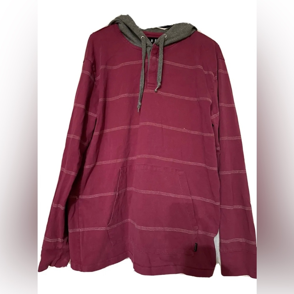 gray + red empyre hoodie men’s size medium